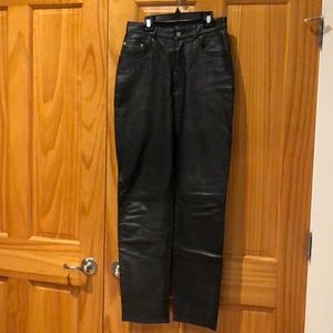 Leather pants